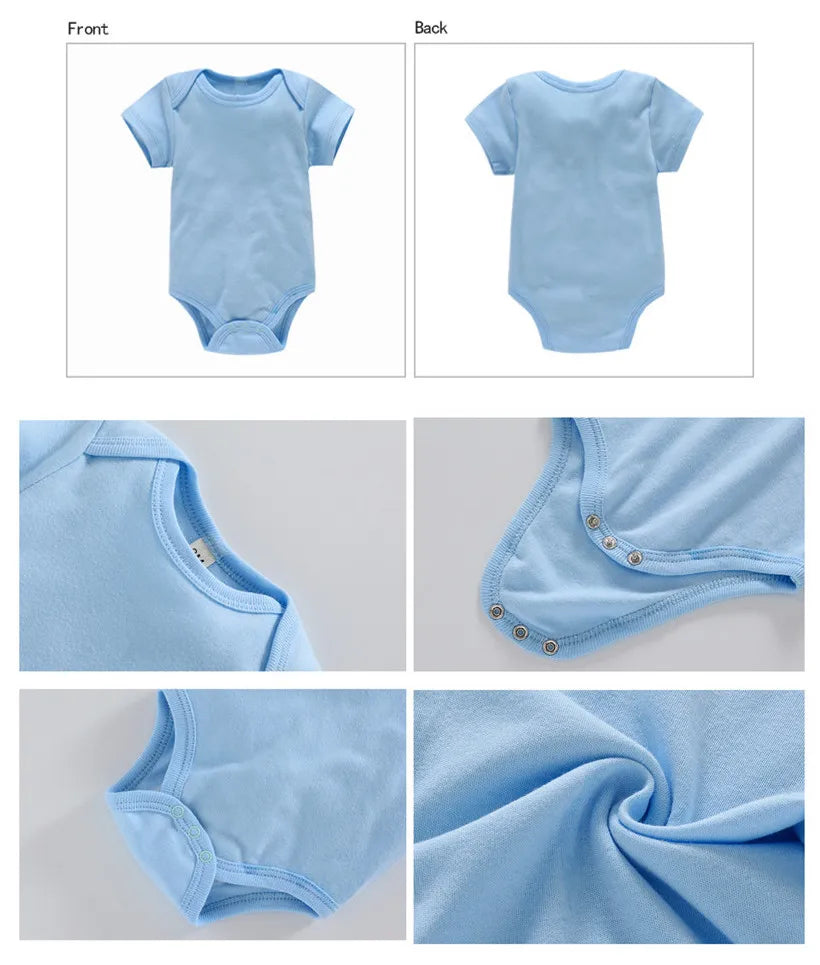 Boobs for Breakfast Cotton Baby Bodysuit