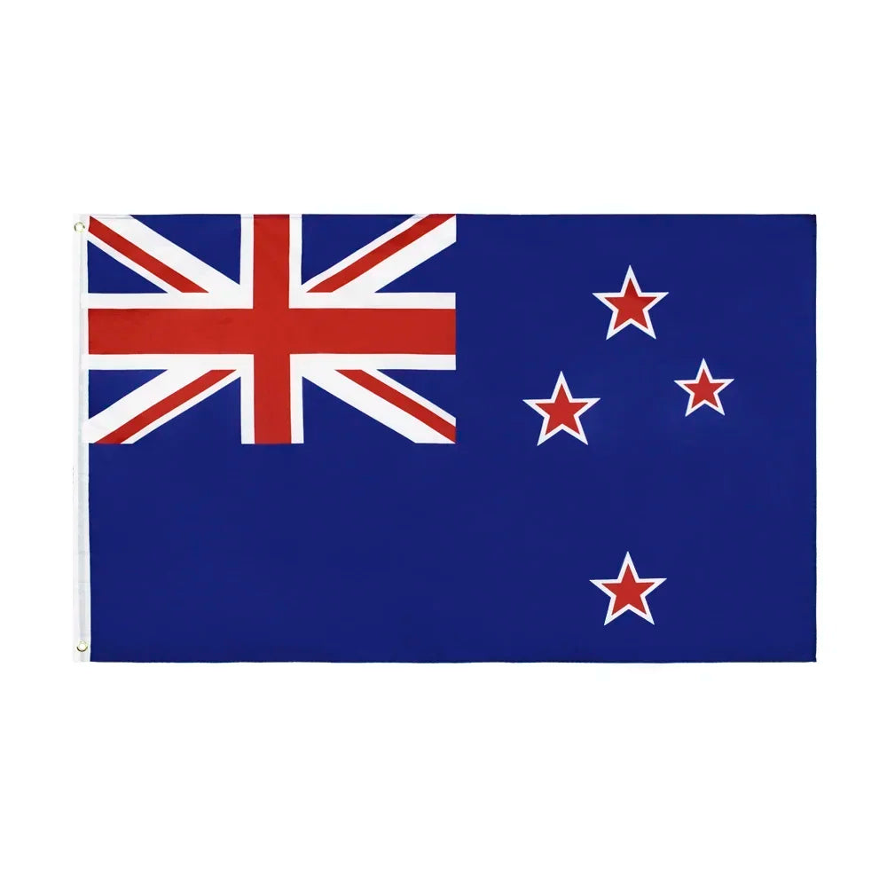 Printed Kiwi Inspired and New Zealand Flags