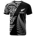 Teen/Adult Sizes Fern and Rugby Graphic T-Shirt 3D Print Short Sleeve
